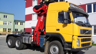 LKW für den Transport von Holz