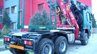 LKW für den Transport von Holz