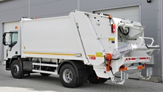 Superstructures for municipal waste disposal or snow removal