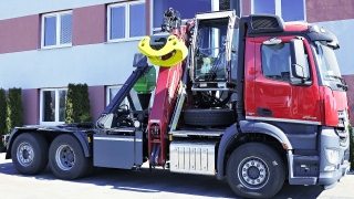 LKW für den Transport von Holz