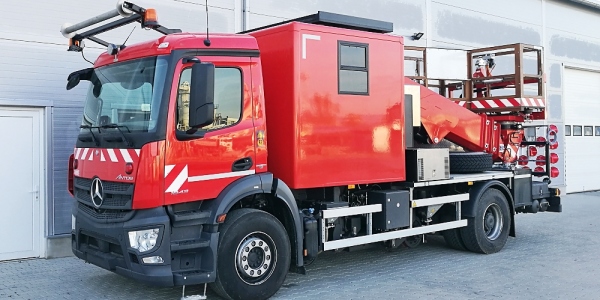 Špeciálne nadstavby pre nákladné vozidlá