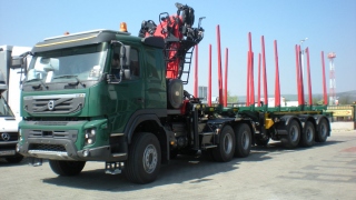 LKW für den Transport von Holz